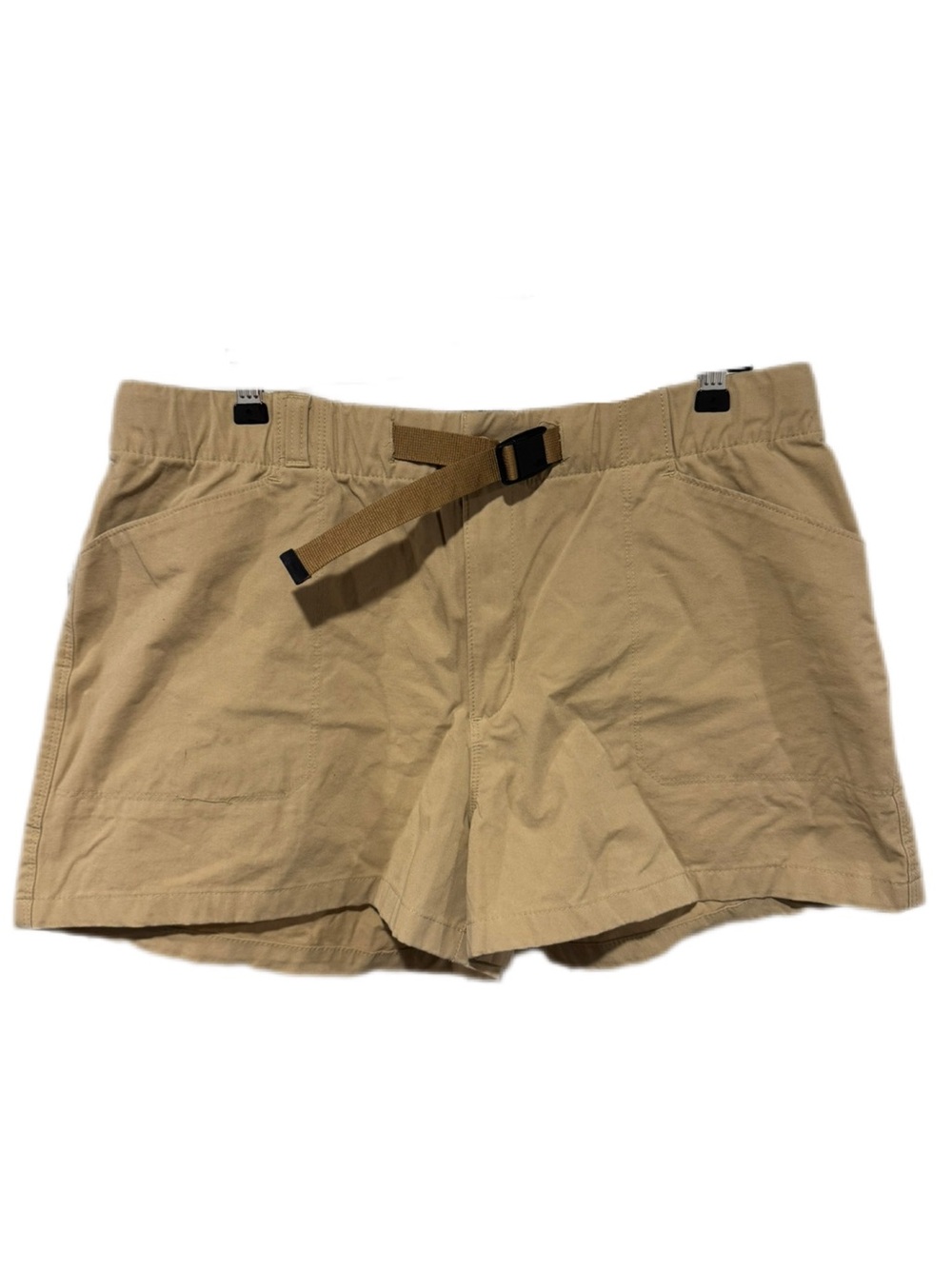 North Face Kahki Utility Shorts with Webbing Belt Size 16 Women’s
